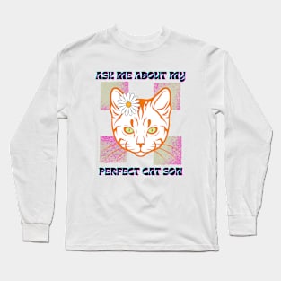 CAT SON Long Sleeve T-Shirt